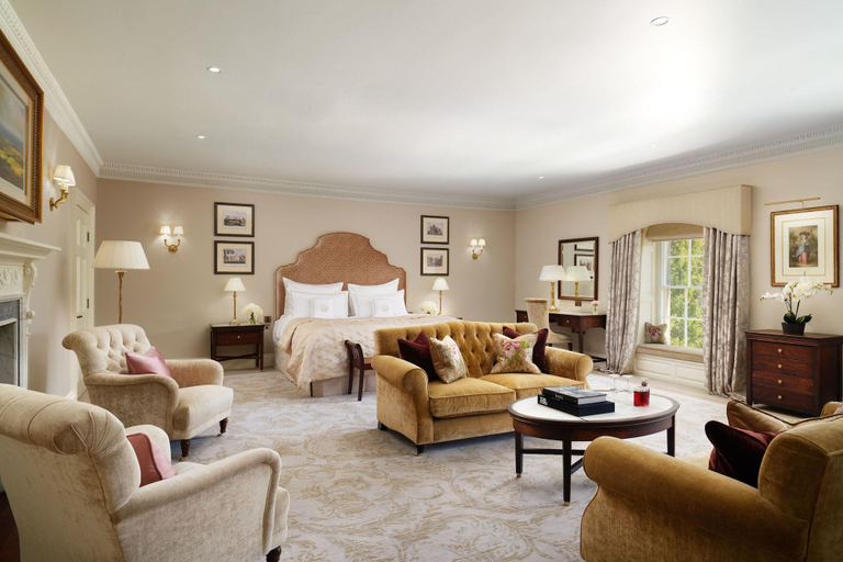 Bedroom 2, Grantley Hall, North Yorkshire