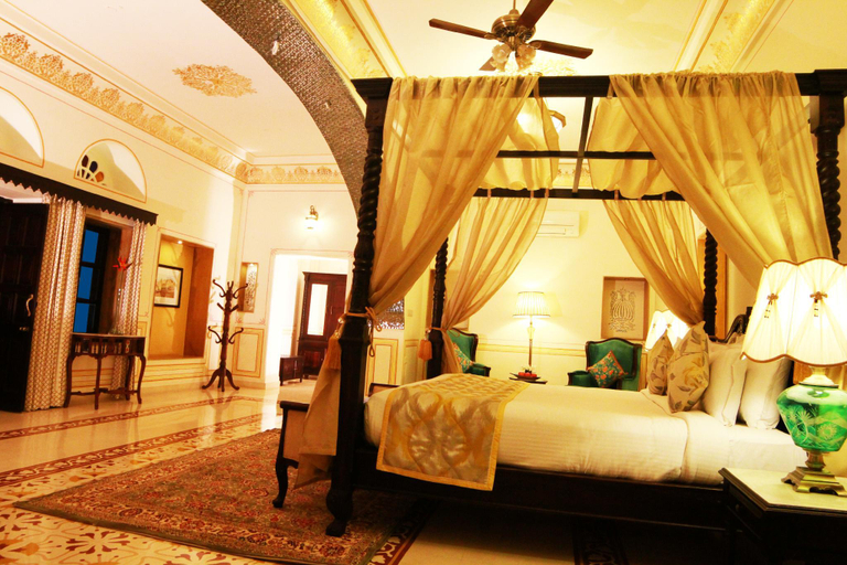 Bedroom, Grand Uniara - A Heritage Hotel, Jaipur