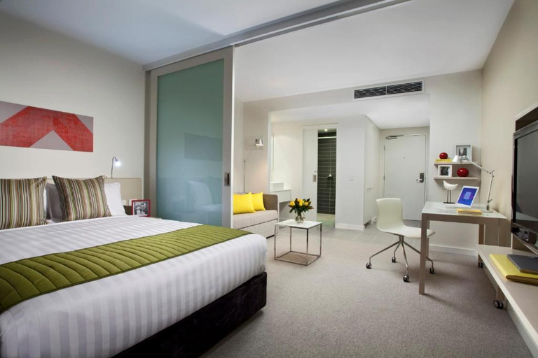 Bedroom 2, Citadines on Bourke Melbourne, Melbourne