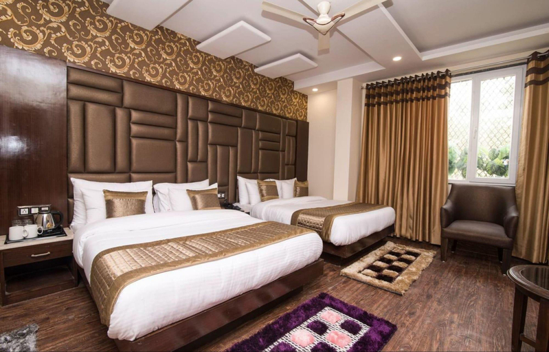 Bedroom 1, Hotel Mannat Int, Delhi