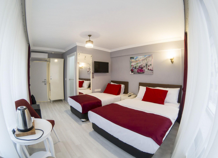 Bedroom 5, Sirkeci Family Hotel, Fatih