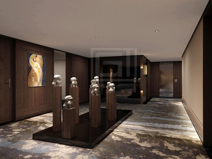 Public Area 2, Qianna Jiuhe Boutique Hotel Zhoukou Shop, Zhoukou