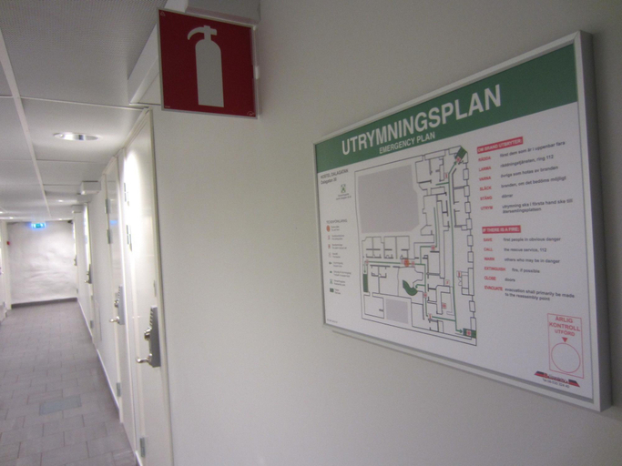 Public Area 3, Hostel Dalagatan, Stockholm