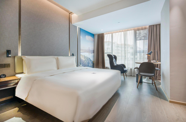 Bedroom 3, Atour Hotel Sanyuanli Avenue Guangzhou Baiyun Station, Guangzhou
