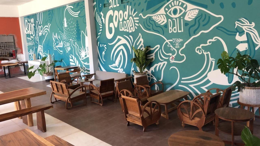 Public Area, Gatsby Hotel and Hostel, Badung