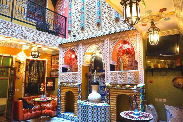 Public Area 3, Riad Jennah Rouge - Hostel, Marrakech