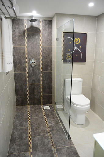 Bathroom 5, Arcadia Suites, Kampala