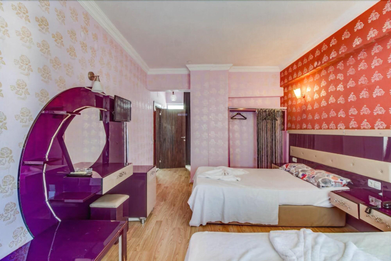 Bedroom 4, Melles Hotel & Apart, Antalya
