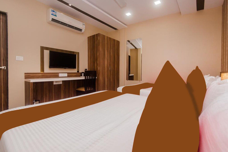 Bedroom 3, Hotel Heritage - Near Trade Center, Visa Consulate BKC, Mumbai Suburban