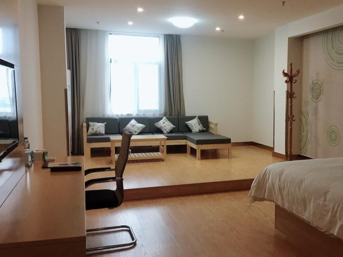 Bedroom 3, GreenTree Inn Jiangsu Suzhou Zhangjiagang Tangsi T, Suzhou