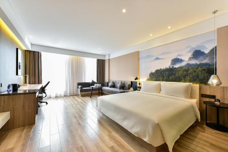 Bedroom 4, Atour Hotel(Beijing Chaoyang Park Red Scarf Bridge), Beijing