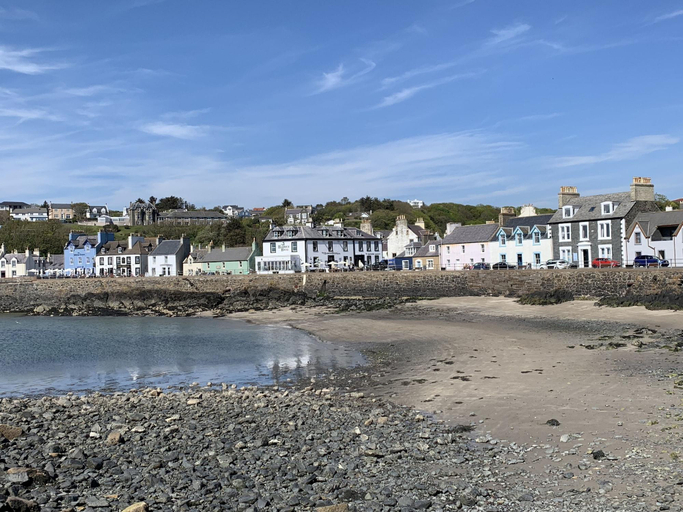Bedroom, The Harbour House Hotel, Dumfries and Galloway