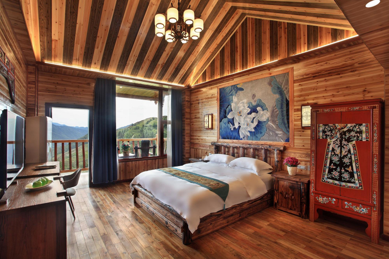 Bedroom 2, Baike Boutique Hotel, Guilin
