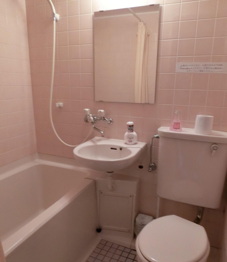Bathroom 4, Pension Marie, Yamanakako