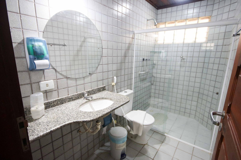 Bathroom 4, Eco Pousada Paraíso dos Coqueirais, Japaratinga