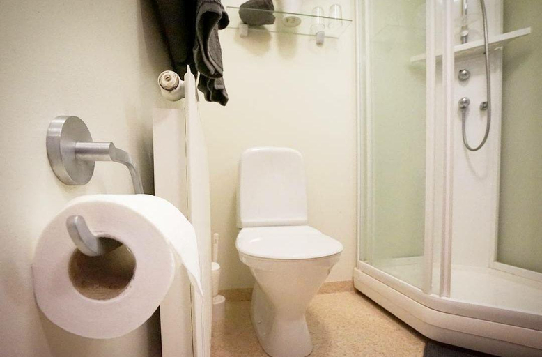 Bathroom, Grenivík Guesthouse, Grýtubakkahreppur