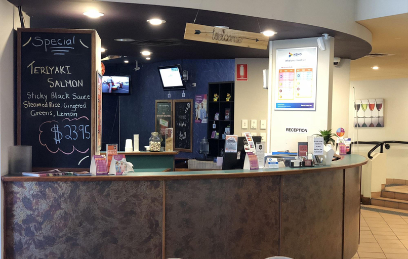 Public Area, The Club Hotel, Gladstone