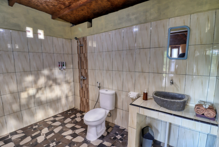 Bathroom 4, Butterfly Bungalows, Klungkung
