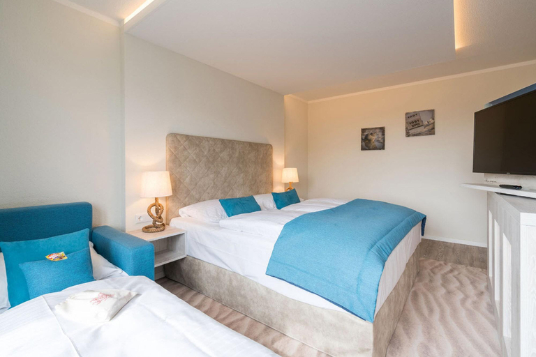 Bedroom 3, Hotel Kölfhamm, Nordfriesland
