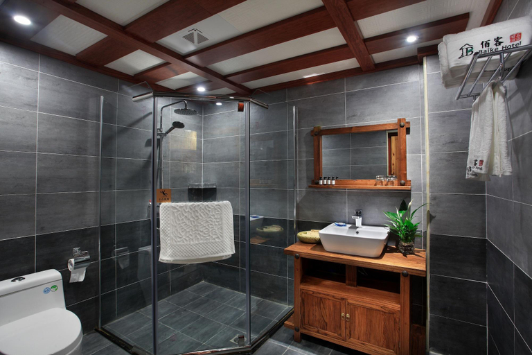 Bathroom 4, Baike Boutique Hotel, Guilin