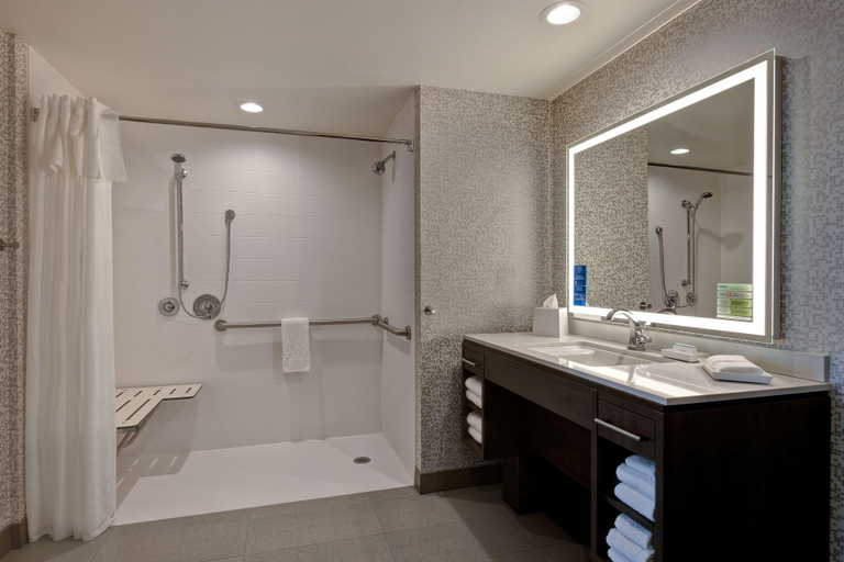 Bathroom 5, Home2 Suites by Hilton Barstow, San Bernardino