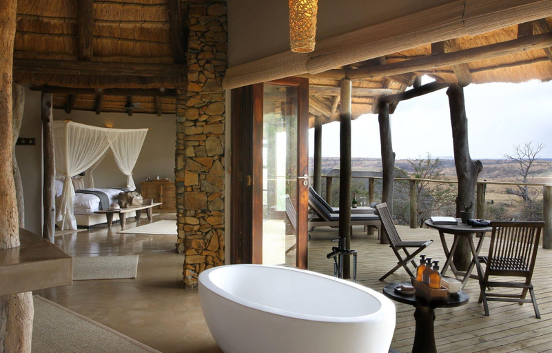 Bathroom 4, Nambiti Plains Private Game Lodge, Uthukela