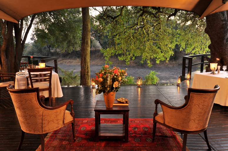 Public Area, Hamiltons Tented Camp, Ehlanzeni