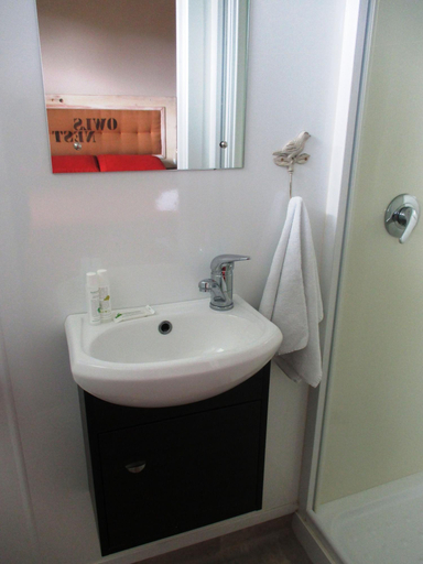 Bathroom 4, Owls Nest Motel, Waitomo