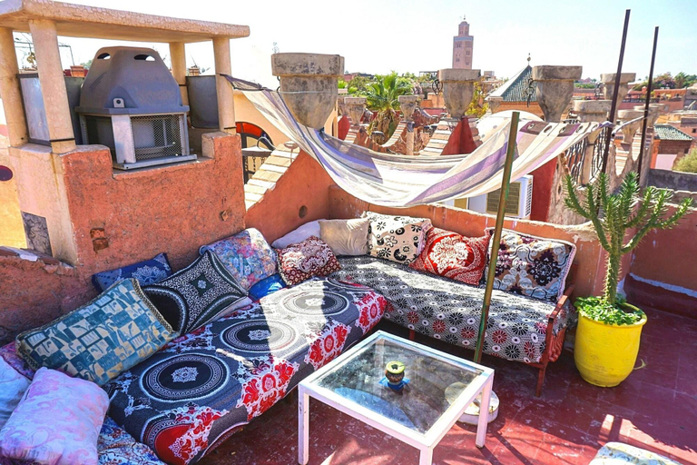 Public Area, Hostel Kif-Kif, Marrakech