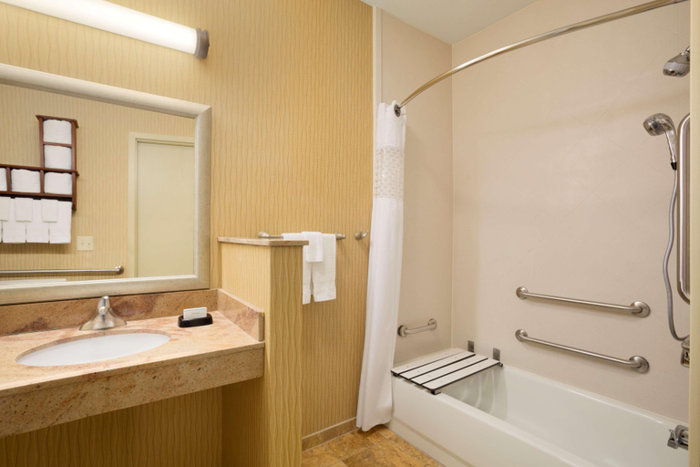Bathroom 5, Hampton Inn Fort Worth Southwest Cityview, Fort Worth