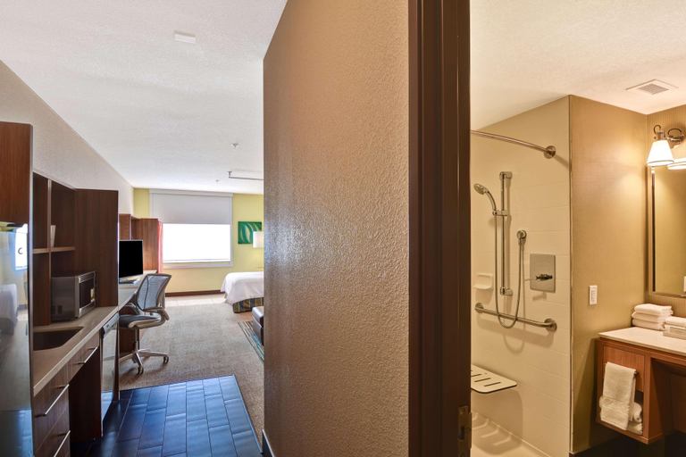 Bathroom 4, Home2 Suites By Hilton Albuquerque/Downtown-Univer, Bernalillo