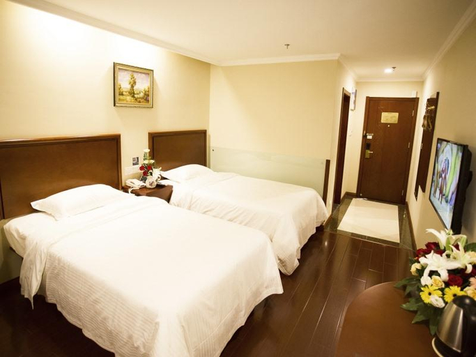 Bedroom 3, GreenTree Inn ShanDong ZiBo Flyover Business Hotel, Zibo
