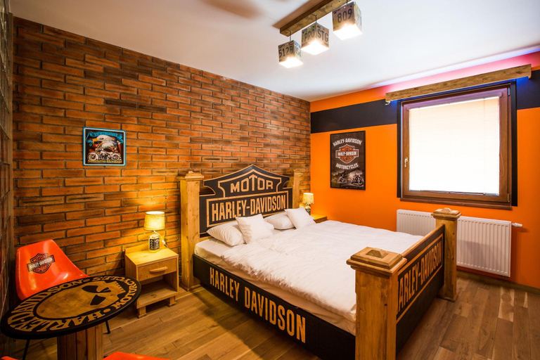 Bedroom 4, Retro Hotel Garage, Ostrava