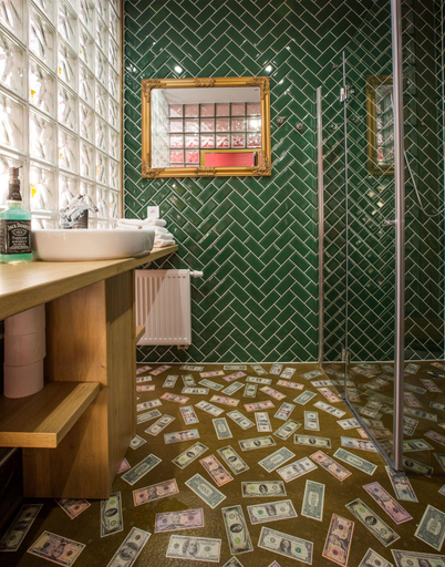 Bathroom 5, Retro Hotel Garage, Ostrava