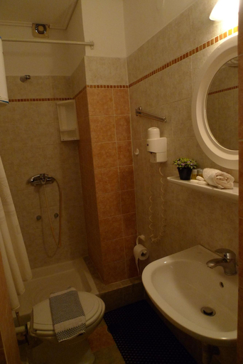Bathroom 5, Hotel Ikaros, Attica