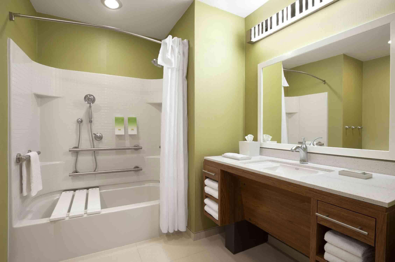 Bathroom 4, Home2 Suites by Hilton Memphis - Southaven, MS, Desoto