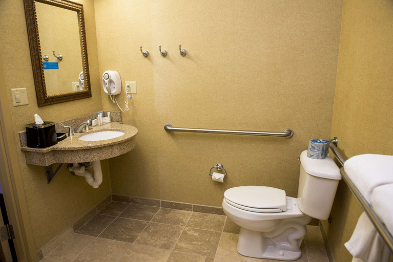 Bathroom 4, Hampton Inn Plover/Stevens Point, Portage