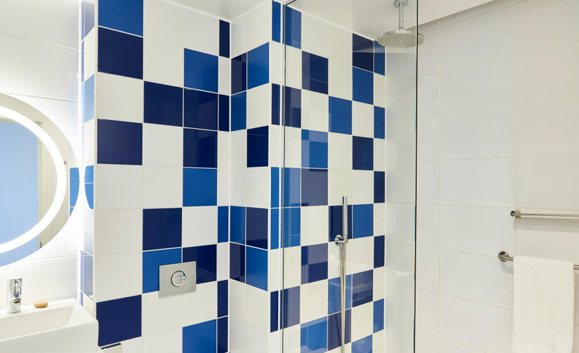 Bathroom 5, The Cube Hotel Birmingham, Birmingham
