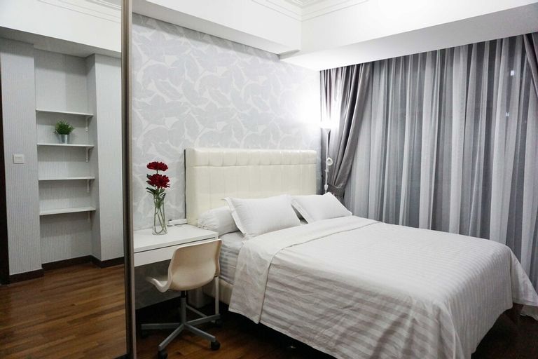 Bedroom 2, Min 2 nights Casagrande 2BR @ Kasablanka Mall, South Jakarta