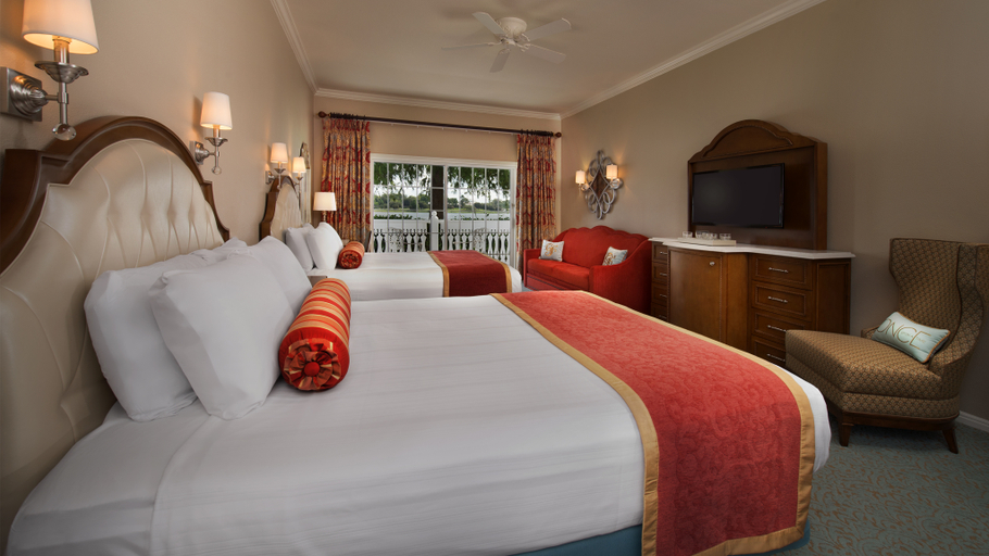 Bedroom 4, Disney's Grand Floridian Resort & Spa, Orange