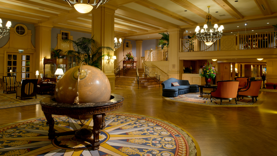 Public Area 4, Disney's Yacht Club Resort, Orange