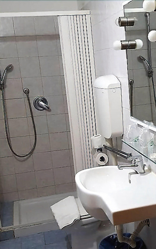 Bathroom, Hotel Sara, Torino