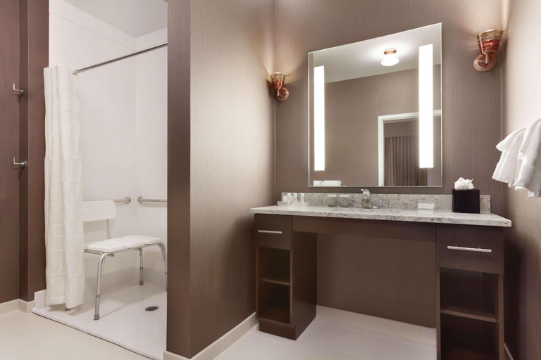 Bathroom 4, Homewood Suites by Hilton Burlington, Chittenden