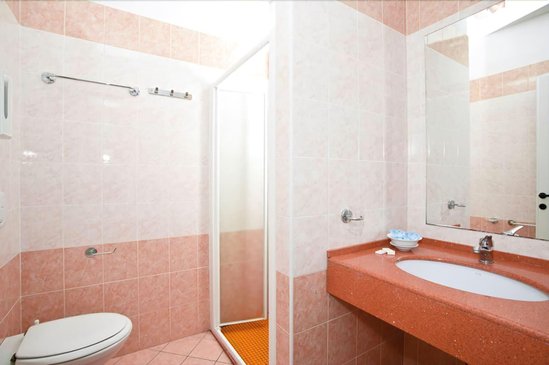 Bathroom, Hotel Adria Beach Club, Forli' - Cesena