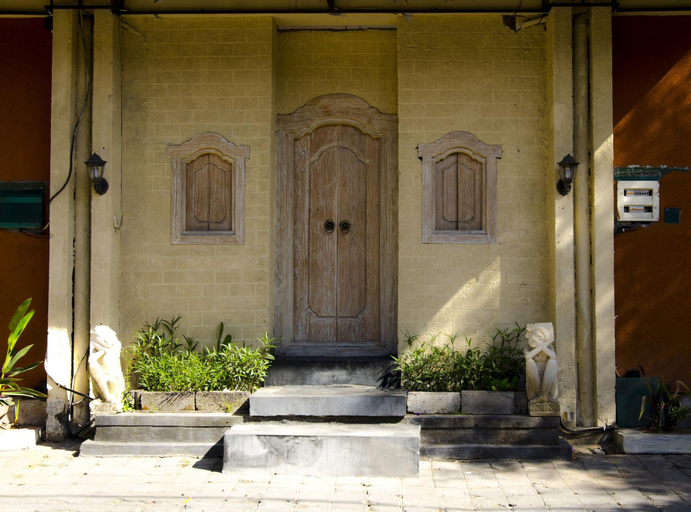 Public Area, Kelapa Guest House, Badung