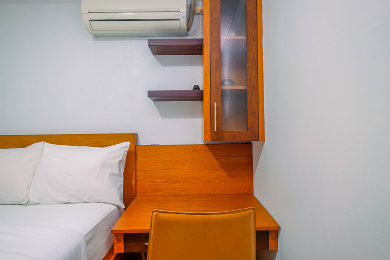 Bedroom 2, Nice and Comfort 2BR Metropark Condominium Apartment By Travelio, Cikarang