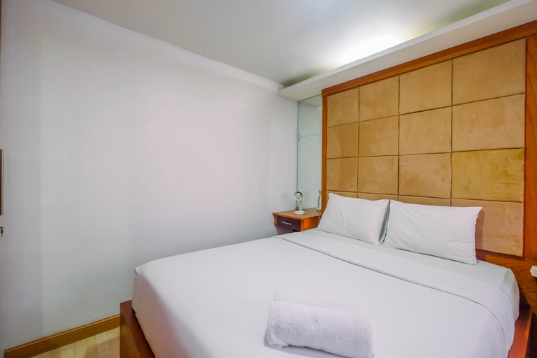 Bedroom 2, Nice and Comfort 2BR Metropark Condominium Apartment By Travelio, Cikarang