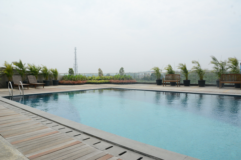 Sport & Beauty 5, Cozy 1BR with Best View Tree Park City Apartment By Travelio, South Tangerang