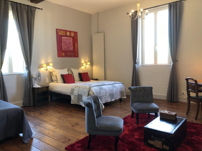 Bedroom 2, Maison de Maître Gentil'Home - 1699, Haute-Garonne