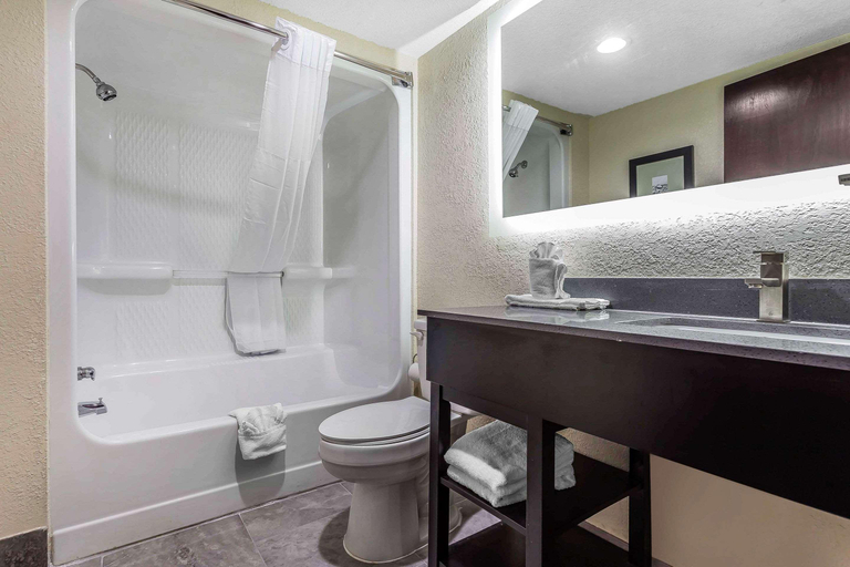 Bathroom 4, Quality Inn & Suites Salisbury South, Rowan